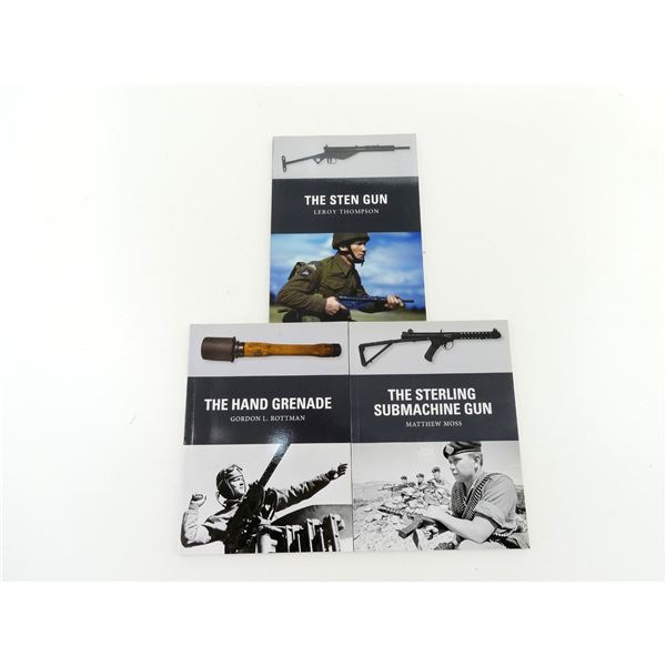 ASSORTED WEAPONRY BOOK LOT