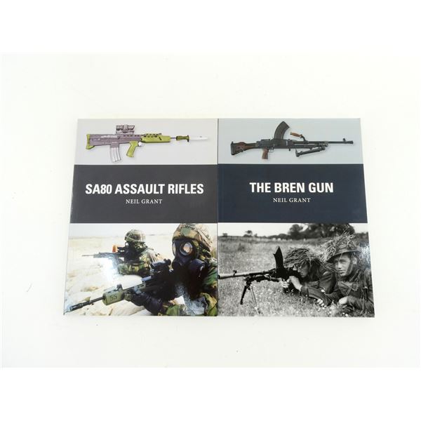 "THE BREN GUN" AND "SA80 ASSAULT RIFLES" BOOK LOT