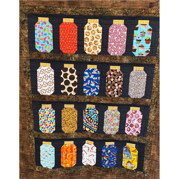 Candy Jars on Shelving
