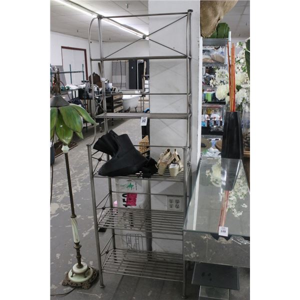 Grey Small Bakers Rack