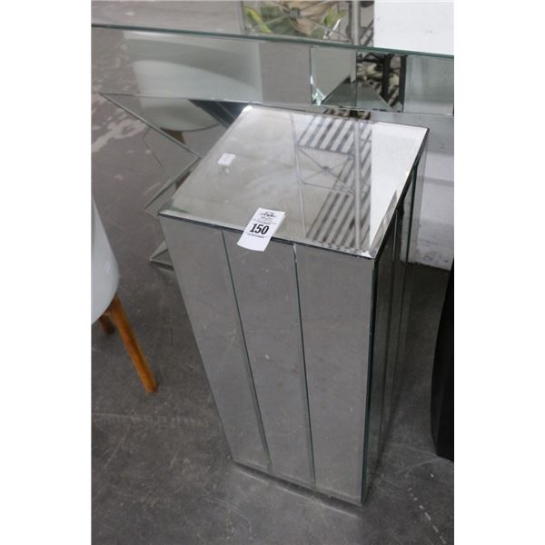 Mirrored Pedestal - No Shipping