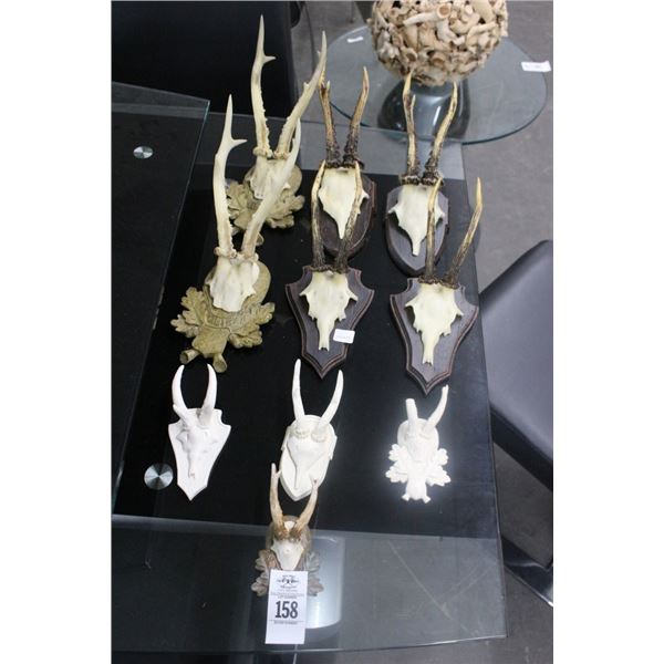 Small Deer Mount Horns Décor - 10