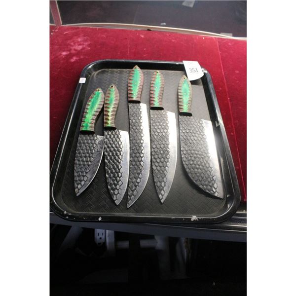 5-Custom Knife - 5 X $