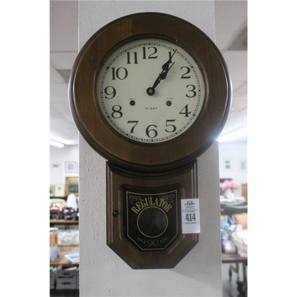 Regulator Pendulum Wall Clock