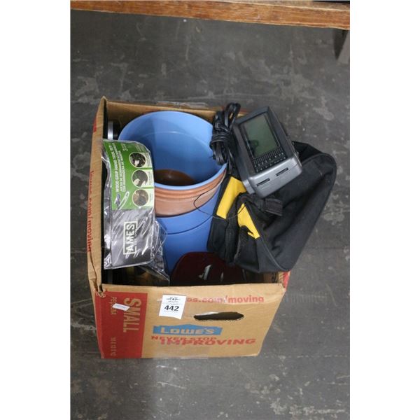 Personal Scale, Carry Bags, Garden Tool Set, Planters