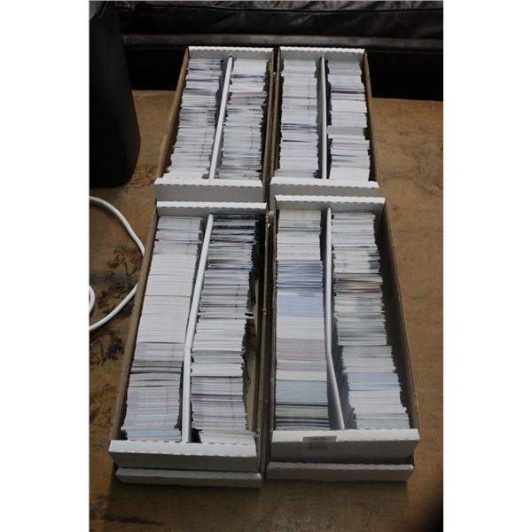 Flats 4 w/Sports Trading Cards