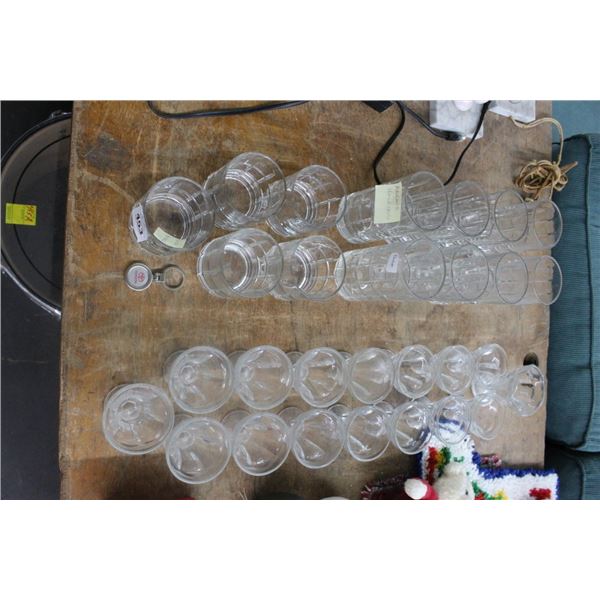 Asst. Glassware, Parfaits