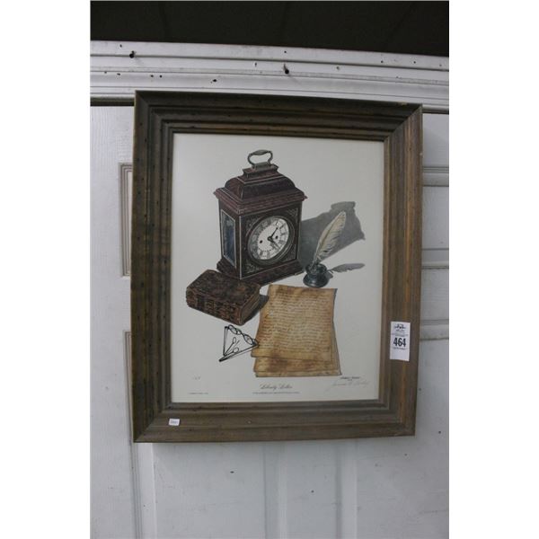 Framed Wall Art Liberty Leller - Signed Tardy