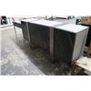 Image 8 : Contemporary Granite Front Server w/2 Single Drawer Stands - 3 Pc. Set
