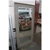 Image 1 : Grey 30"  X  6'  Framed Beveled Mirror - No Shipping