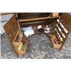 Image 3 : Singer Touch Tronic 2010 Sewing Machine w/Burl Workstation Cabinet/Supplies