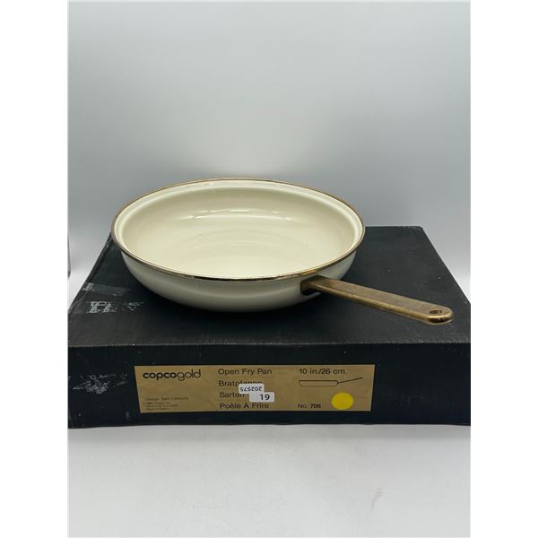 Copco 'Copcogold' Open Fry Pan with Original Box (No. 706)