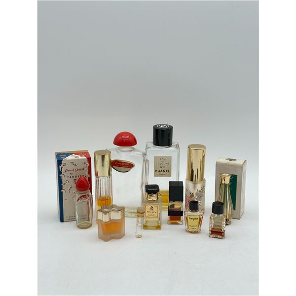Collection of Vintage & Designer Miniature Perfumes incl. Chanel No. 5, Lanvin 'My Sin', Yardley 'Bo