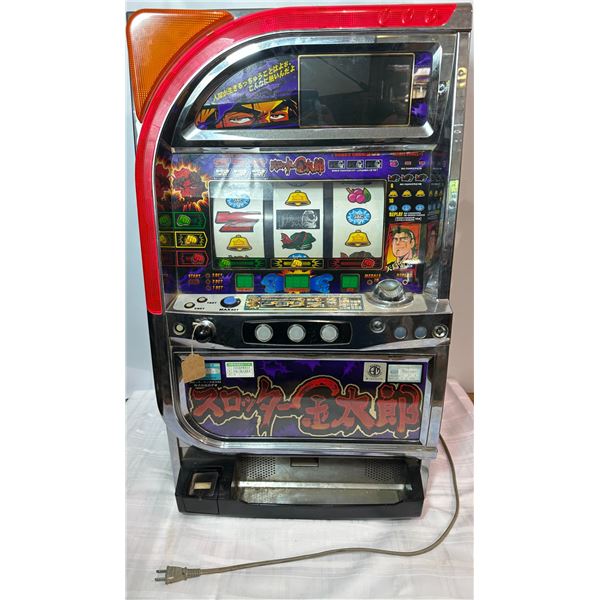 Working Japanese Pachislo Slot Machine Slotter Kintaro Theme