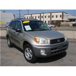 2003 Toyota RAV4 Vin. JTEGH20V030100193 Mileage: 94948 Automatic, AC, Stereo CD Player