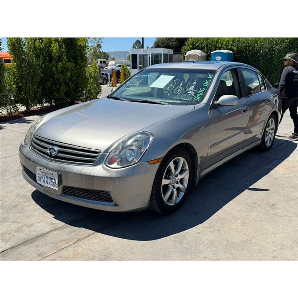 INFI G35 2005 T-DON - SMOG