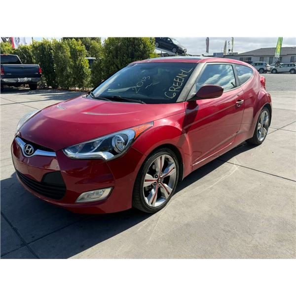 HYUN VELOSTER 2013 O/S-WAIT/TITLE