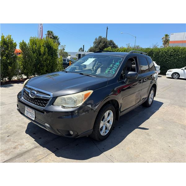 SUBA FORESTER  2014 T-REPO-SMOG-2 DAYS