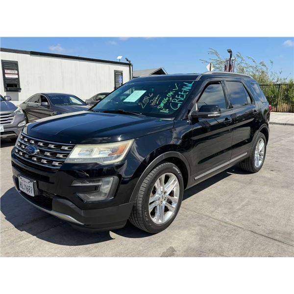 FORD  EXPLORER  2016 O/S-WAIT/TITLE- SMOG