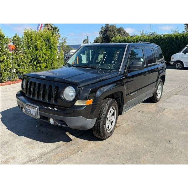 JEEP  PATRIOT 2014 O/S TITLE 2 DAYS
