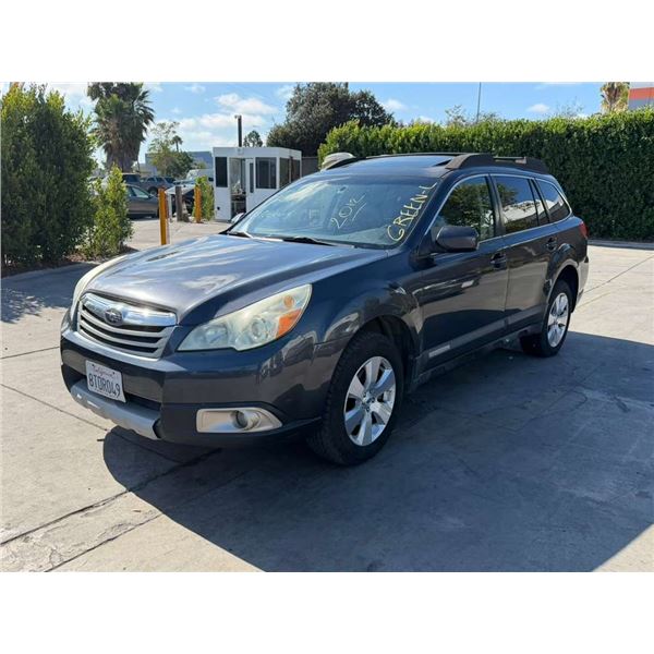 SUBA OUTBACK 2012 APP  DUP/T-DON