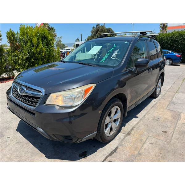 SUBA FORESTER  2014 T-SMOG -2 DAYS