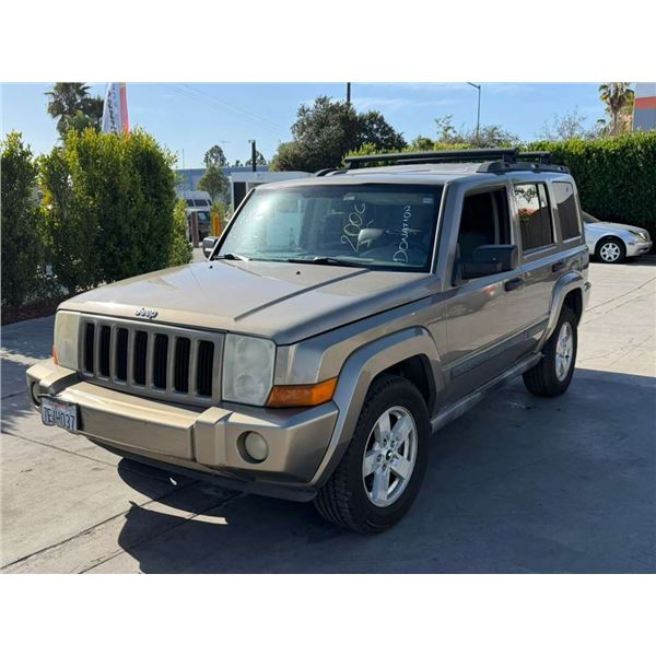JEEP  COMMANDER 2006 APP DUP-T-DON TMU