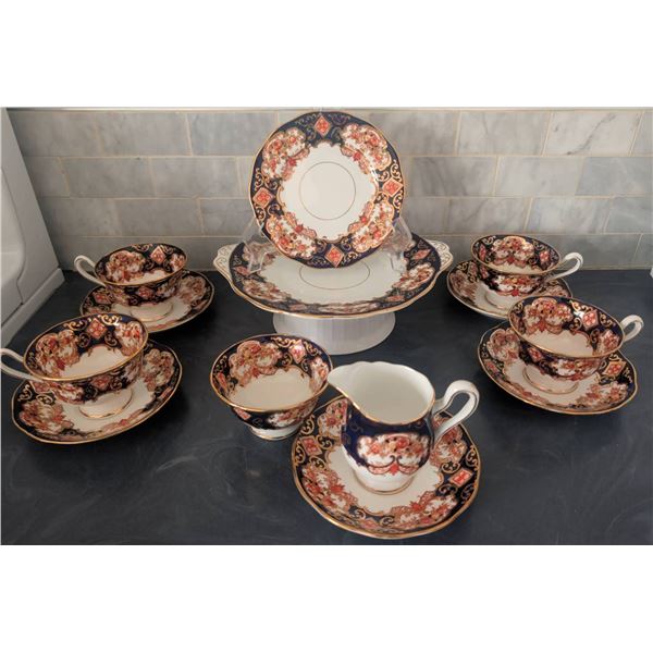 Royal Albert Bone China Tea Set in Derby Pattern