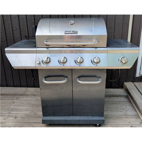 Nexgrill 4-Burner Propane Grill w/ Side Burner & Rotisserie