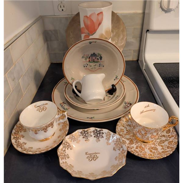 Anniversary Fine China, Stoneware, and Decorative Tableware