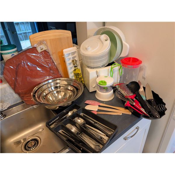 Kitchen Essentials Bundle With Utensils, Appliances, and Accessories