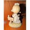 Image 5 : 1988 Enesco Precious Moments Figurine and Two Miniature Angel Trinket Boxes
