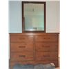 Image 1 : Maple Dresser with Mirror by Saugeen Krug