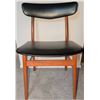 Image 2 : Items: Mid-Century Style Chair and Modular Light Wood Desk