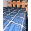 Image 10 : Wooden Twin Bunk Bed Frame with Storage Drawers and Matching Bookshelf