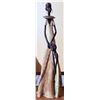 Image 2 : Handcrafted African-Inspired Figures and Giraffe Sculptures