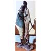 Image 4 : Handcrafted African-Inspired Figures and Giraffe Sculptures