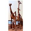 Image 5 : Handcrafted African-Inspired Figures and Giraffe Sculptures