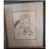 Image 1 : Framed Pencil Drawing Signed by Susan Zack, 1979