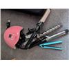 Image 4 : Fitpulse Percussion Massage Gun With Attachments and Hair Styling Tools