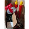 Image 1 : New Holiday Tree w/ Vintage Yard Ornaments, Lights & More