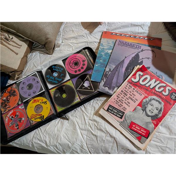 Mixed Media - CDs, Vinyl, & Song Magazines