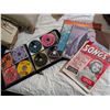 Image 1 : Mixed Media - CDs, Vinyl, & Song Magazines
