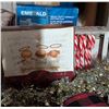 Image 7 : Holiday Decorations and Collectibles with Santa Figure, Ornaments, and Train Set