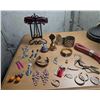Image 1 : Jewelry, Accessories, Decor Items, and Pink Adjustable Strap
