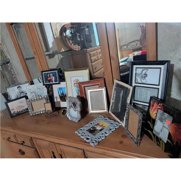 Decorative Picture Frames and Country Sunflowers Artwork