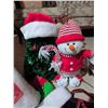 Image 3 : Holiday Decorations w/ 5 Drawer Organizer on Wheels