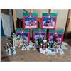 Image 1 : Santas Light Up Porcelain Christmas Village Collection w/ Accessories