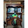 Image 9 : Wooden Hutch with Mixed Decorative Contents