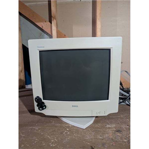 Dell UltraScan 15TX Trinitron CRT Color Computer Display, Model D1526TX-HS